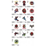 Collection 16 SpiderMan Embroidery Designs 01